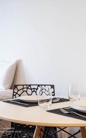 Apartamento para alugar com 40m², 1 quarto e sem vaga