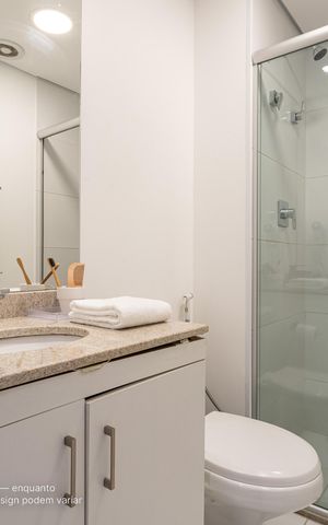 Apartamento para alugar com 40m², 1 quarto e sem vaga
