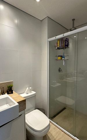 Apartamento para alugar com 167m², 3 quartos e 2 vagas Apartamento para alugar com 167m², 3 quartos e 2 vagasBanheiro da Suíte 2