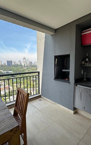 Apartamento para alugar com 167m², 3 quartos e 2 vagas Apartamento para alugar com 167m², 3 quartos e 2 vagasVaranda gourmet