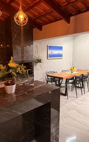 Casa de condomínio à venda com 80m², 3 quartos e 2 vagasÁrea gourmet