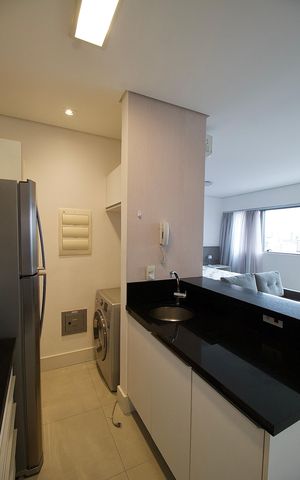 Apartamento à venda com 34m², 1 quarto e sem vaga Apartamento à venda com 34m², 1 quarto e sem vagaCozinha