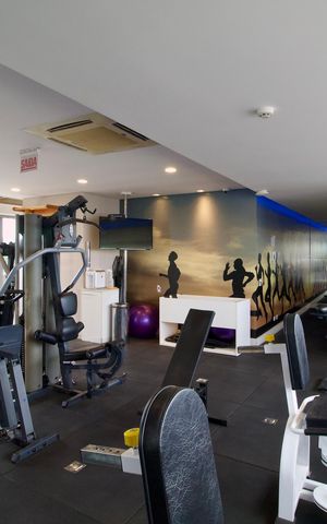 Apartamento à venda com 34m², 1 quarto e sem vaga Apartamento à venda com 34m², 1 quarto e sem vagaÁrea comum - Academia