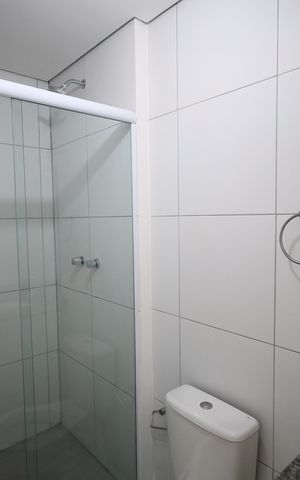 Apartamento para alugar com 56m², 2 quartos e 1 vagaBanheiro da Suíte 1