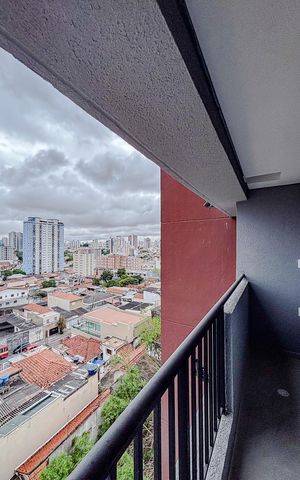 Apartamento à venda com 48m², 2 quartos e 1 vagaVaranda
