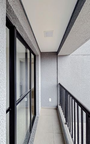 Apartamento à venda com 48m², 2 quartos e 1 vagaVaranda