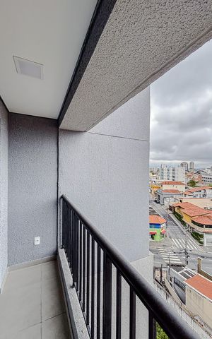 Apartamento à venda com 48m², 2 quartos e 1 vagaVaranda
