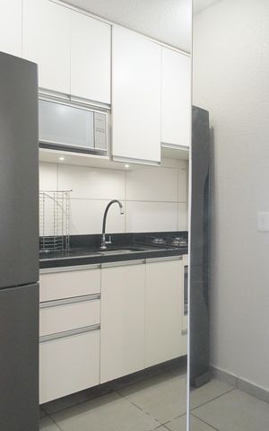 Apartamento à venda com 56m², 2 quartos e 1 vagacozinha