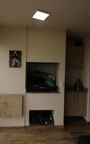 Apartamento à venda com 91m², 3 quartos e 2 vagasChurrasqueira