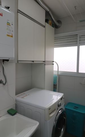 Apartamento à venda com 91m², 3 quartos e 2 vagasÁrea de Serviço