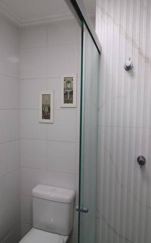 Apartamento à venda com 91m², 3 quartos e 2 vagasBanheiro