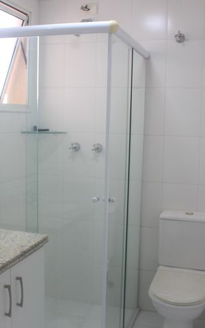 Apartamento para alugar com 150m², 3 quartos e 2 vagasBanheiro da Suíte 1