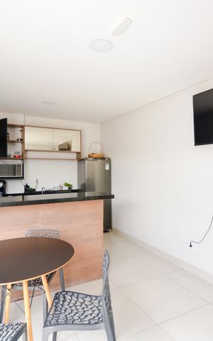 Apartamento à venda com 48m², 2 quartos e 1 vagaÁrea comum - Salão de festas