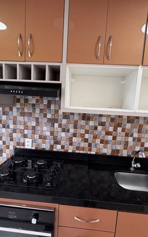 Apartamento para alugar com 60m², 2 quartos e 1 vaga Apartamento para alugar com 60m², 2 quartos e 1 vagaCozinha - Armários
