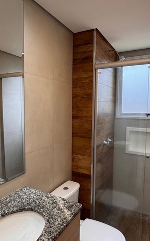 Apartamento para alugar com 60m², 2 quartos e 1 vaga Apartamento para alugar com 60m², 2 quartos e 1 vagaBanheiro