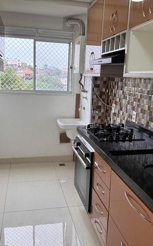 Apartamento para alugar com 60m², 2 quartos e 1 vaga Apartamento para alugar com 60m², 2 quartos e 1 vagaCozinha e Área de Serviço