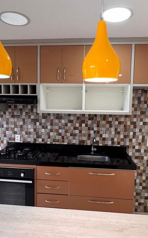 Apartamento para alugar com 60m², 2 quartos e 1 vaga Apartamento para alugar com 60m², 2 quartos e 1 vagaCozinha - Armários