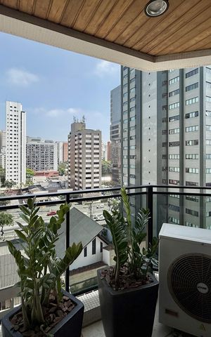 Apartamento para alugar com 47m², 1 quarto e 1 vaga Apartamento para alugar com 47m², 1 quarto e 1 vagaSacada