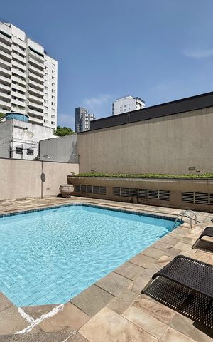 Apartamento para alugar com 47m², 1 quarto e 1 vaga Apartamento para alugar com 47m², 1 quarto e 1 vagaPiscina