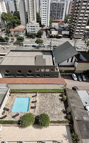 Apartamento para alugar com 47m², 1 quarto e 1 vaga Apartamento para alugar com 47m², 1 quarto e 1 vagaVista