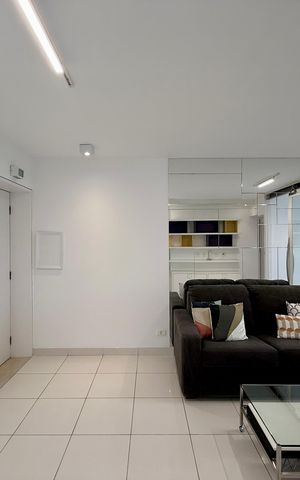 Apartamento para alugar com 47m², 1 quarto e 1 vaga Apartamento para alugar com 47m², 1 quarto e 1 vagaSala