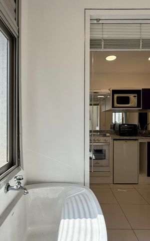 Apartamento para alugar com 47m², 1 quarto e 1 vaga Apartamento para alugar com 47m², 1 quarto e 1 vagaÁrea de Serviço