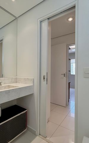 Apartamento para alugar com 47m², 1 quarto e 1 vaga Apartamento para alugar com 47m², 1 quarto e 1 vagaBanheiro Suíte