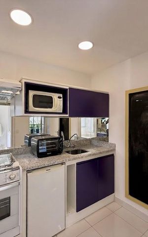 Apartamento para alugar com 47m², 1 quarto e 1 vaga Apartamento para alugar com 47m², 1 quarto e 1 vagaCozinha