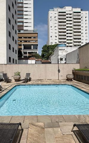 Apartamento para alugar com 47m², 1 quarto e 1 vaga Apartamento para alugar com 47m², 1 quarto e 1 vagaPiscina