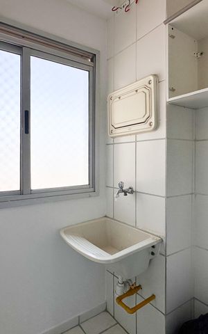 Apartamento para alugar com 56m², 2 quartos e 1 vaga Apartamento para alugar com 56m², 2 quartos e 1 vagaÁrea de Serviço