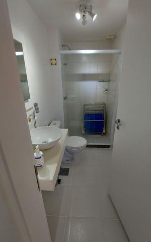 Apartamento à venda com 69m², 3 quartos e 1 vaga Apartamento à venda com 69m², 3 quartos e 1 vagaBanheiro social