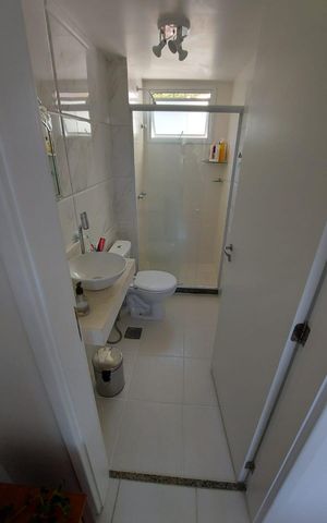 Apartamento à venda com 69m², 3 quartos e 1 vaga Apartamento à venda com 69m², 3 quartos e 1 vagaBanheiro da suíte