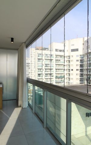 Apartamento para alugar com 221m², 4 quartos e 2 vagasSala - Varanda