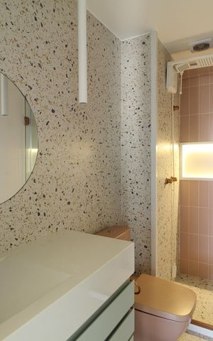 Apartamento para alugar com 221m², 4 quartos e 2 vagasBanheiro Social
