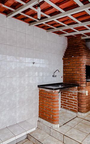 Casa à venda com 160m², 3 quartos e 2 vagasÁrea gourmet