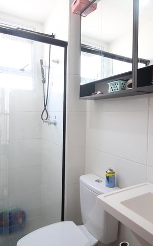 Apartamento para alugar com 38m², 2 quartos e 1 vagaBanheiro