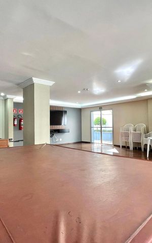 Apartamento à venda com 50m², 2 quartos e 1 vaga Apartamento à venda com 50m², 2 quartos e 1 vagaÁrea comum - Salão de festas