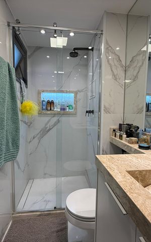 Apartamento à venda com 70m², 2 quartos e 1 vaga Apartamento à venda com 70m², 2 quartos e 1 vagaBanheiro