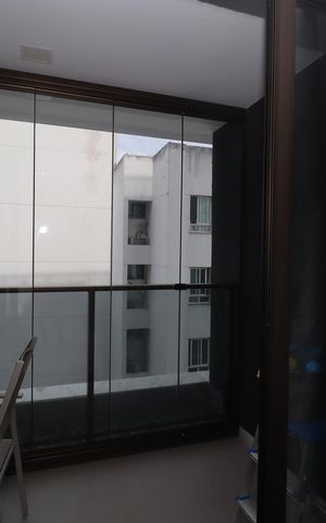 Studio para alugar com 23m², 1 quarto e 1 vaga Studio para alugar com 23m², 1 quarto e 1 vagaVaranda