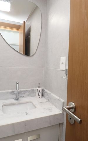 Studio para alugar com 23m², 1 quarto e 1 vaga Studio para alugar com 23m², 1 quarto e 1 vagaBanheiro