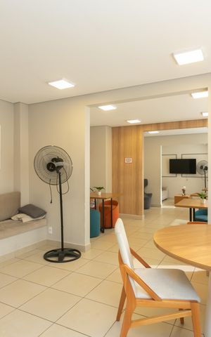 Apartamento para alugar com 32m², 2 quartos e sem vaga Apartamento para alugar com 32m², 2 quartos e sem vagaÁrea comum - Salão de Festas