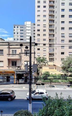 Studio para alugar com 36m², 1 quarto e sem vaga Studio para alugar com 36m², 1 quarto e sem vagaFachada
