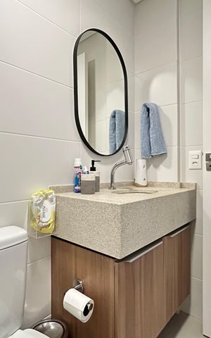 Apartamento para alugar com 70m², 2 quartos e 1 vaga Apartamento para alugar com 70m², 2 quartos e 1 vagaBanheiro