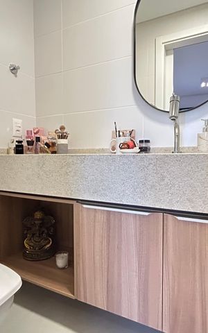 Apartamento para alugar com 70m², 2 quartos e 1 vaga Apartamento para alugar com 70m², 2 quartos e 1 vagaBanheiro suíte