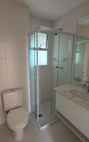 Apartamento para alugar com 67m², 3 quartos e 1 vaga Apartamento para alugar com 67m², 3 quartos e 1 vagaBanheiro 2