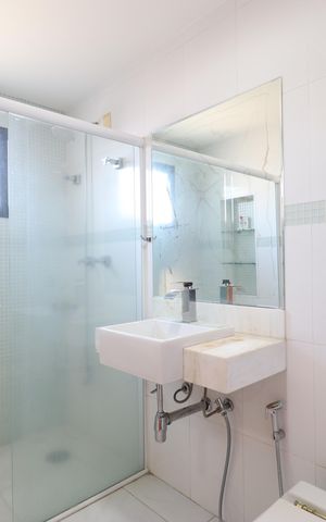 Apartamento à venda com 145m², 3 quartos e 2 vagasBanheiro Social