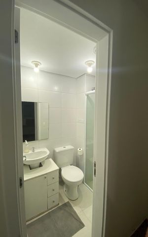 Apartamento para alugar com 47m², 2 quartos e 1 vaga Apartamento para alugar com 47m², 2 quartos e 1 vagaBanheiro