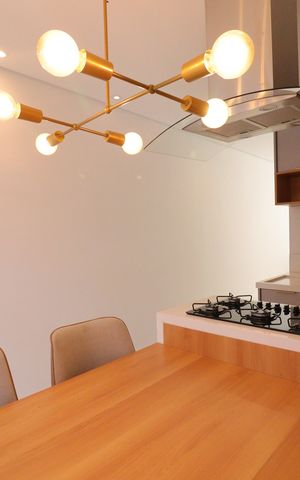 Casa para alugar com 143m², 2 quartos e 2 vagasCozinha