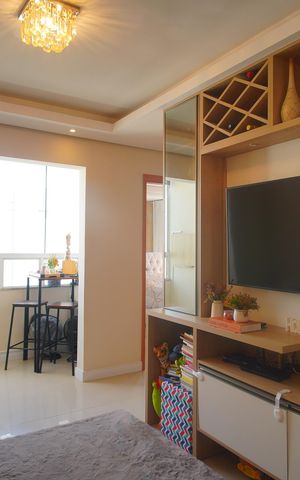 Apartamento à venda com 50m², 2 quartos e 1 vagaSala