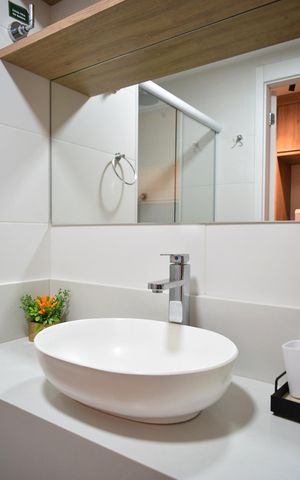 Studio à venda com 26m², 1 quarto e sem vagaBanheiro